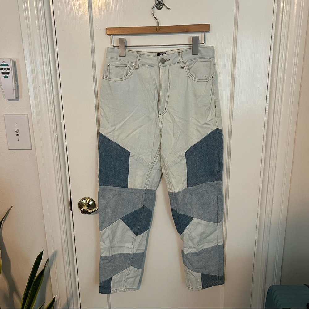 BDG • patchwork balloon jeans